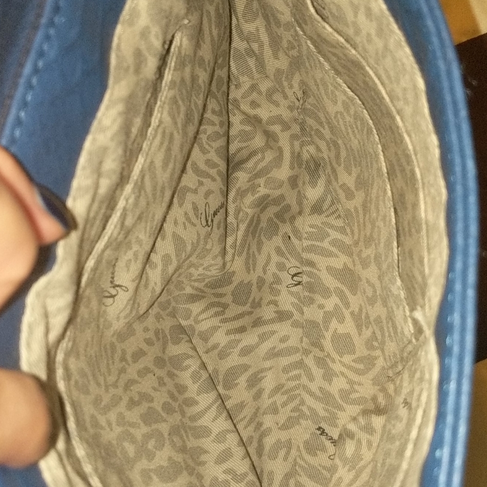 Guess blue cross body handbag - Picture 3 of 5